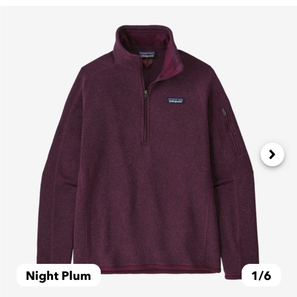 Women’s Patagonia Better Sweater 1/4 zip
